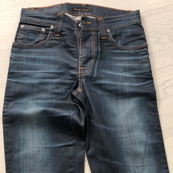 Men’s Nudie Coated Jeans - Picture 3 of 4